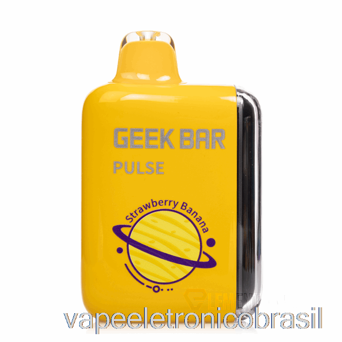 Vape Vaporesso Geek Bar Pulse 15000 Descartável Morango Banana